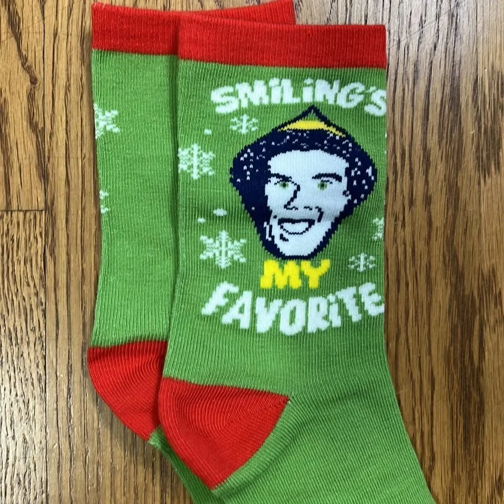 Bundle of 3 Elf Movie Crew Socks NWOT